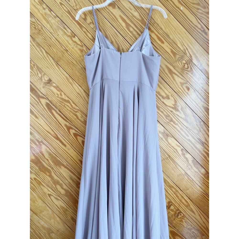 Elegant Mauve Evening Gown - Picture 9 of 12